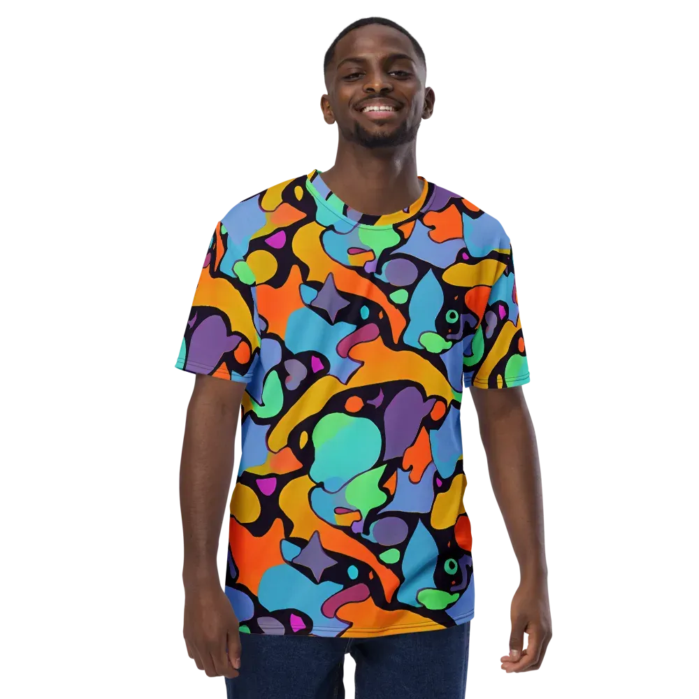 Acid Spectrum on Men's Crew Neck T-Shirt — Front