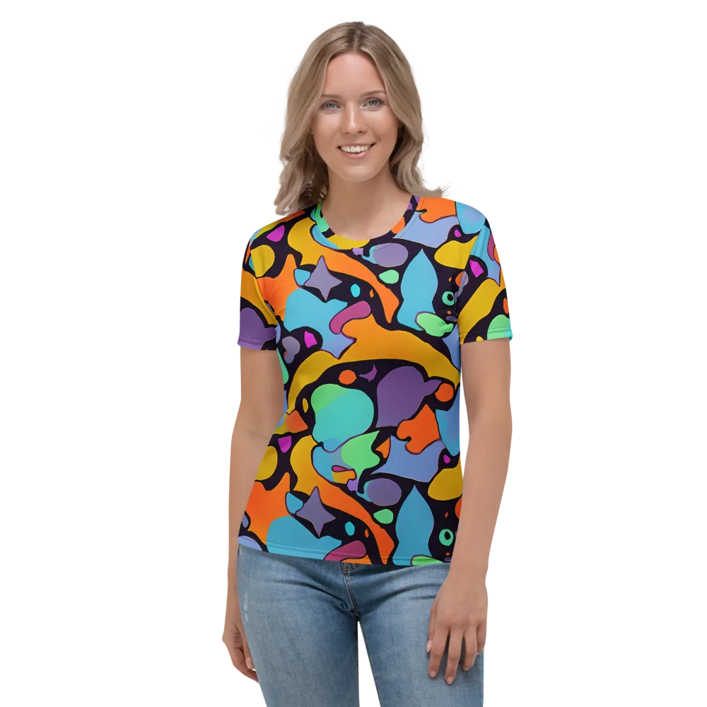 Acid Spectrum on Women's Crew Neck T-Shirt — Front