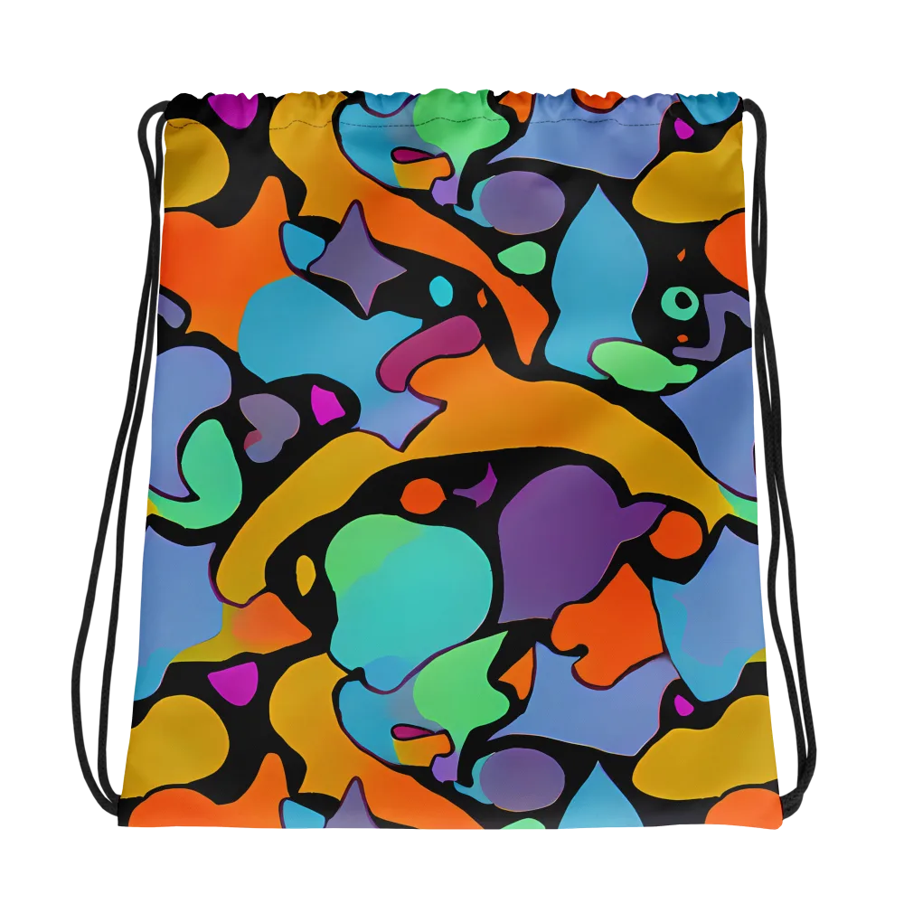 Acid Spectrum on Drawstring Bag — Photo