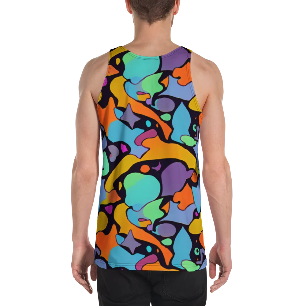 Acid Spectrum on Men's Tank Top — Back
