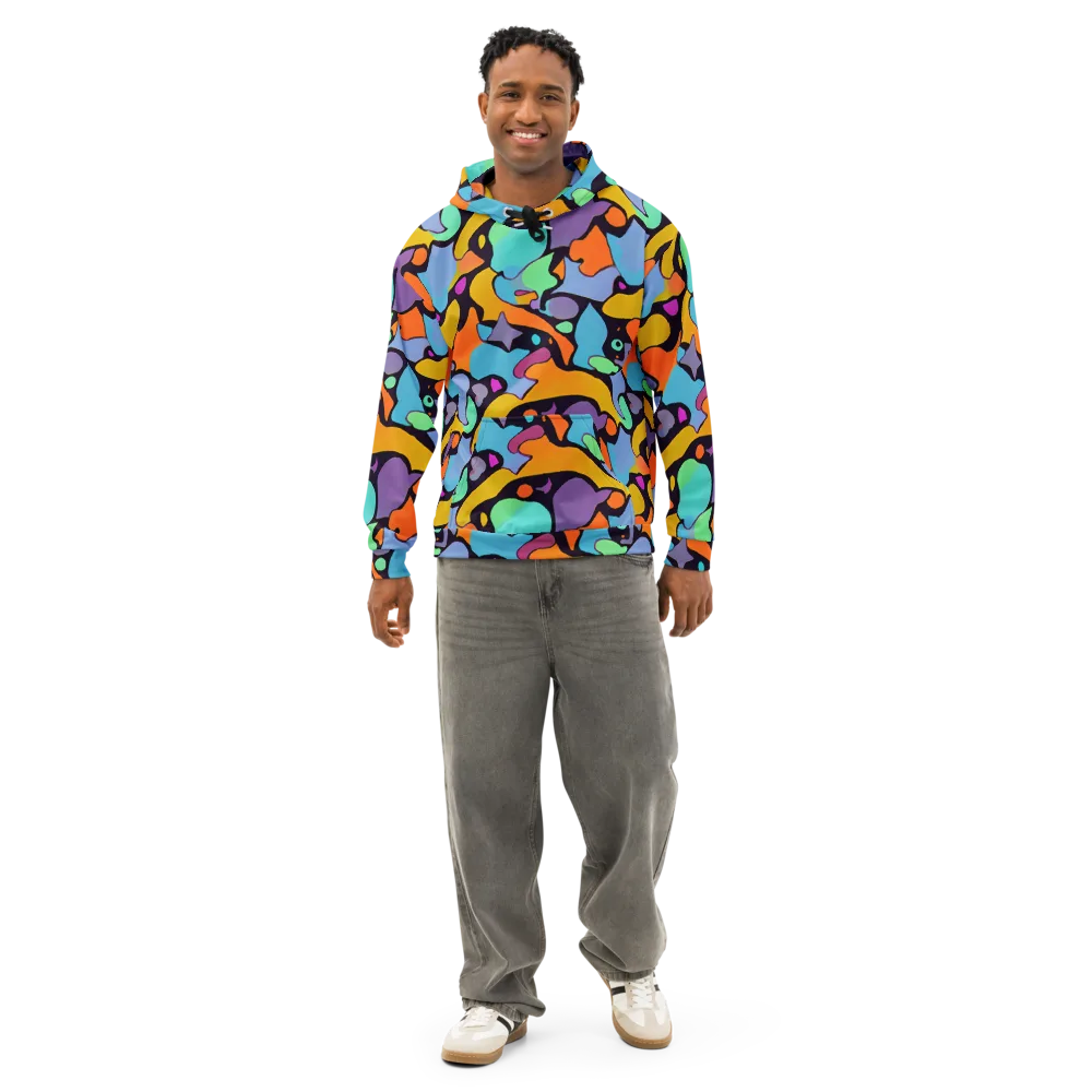Acid Spectrum on Cotton Hoodie — Front