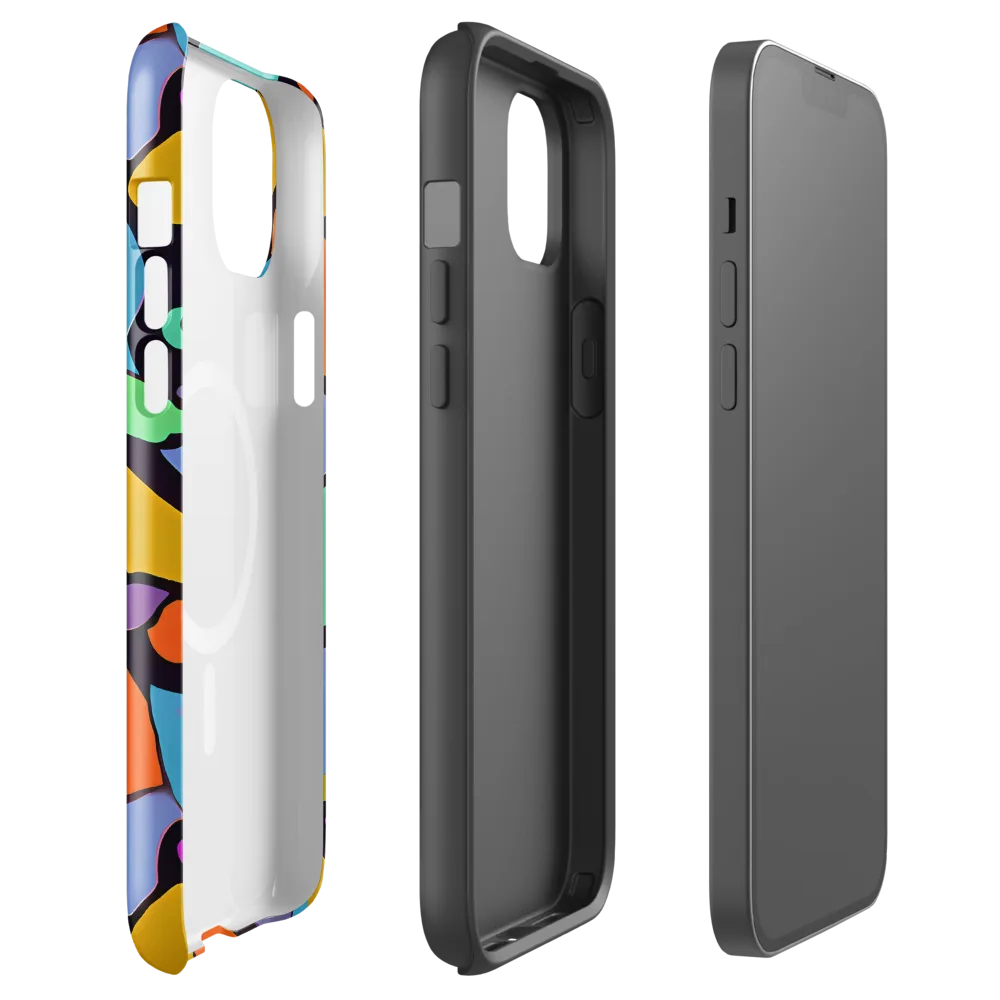 Acid Spectrum on MagSafe Tough Case for iPhone® — Front
