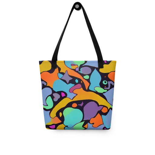 Acid Spectrum on a Tote Bag