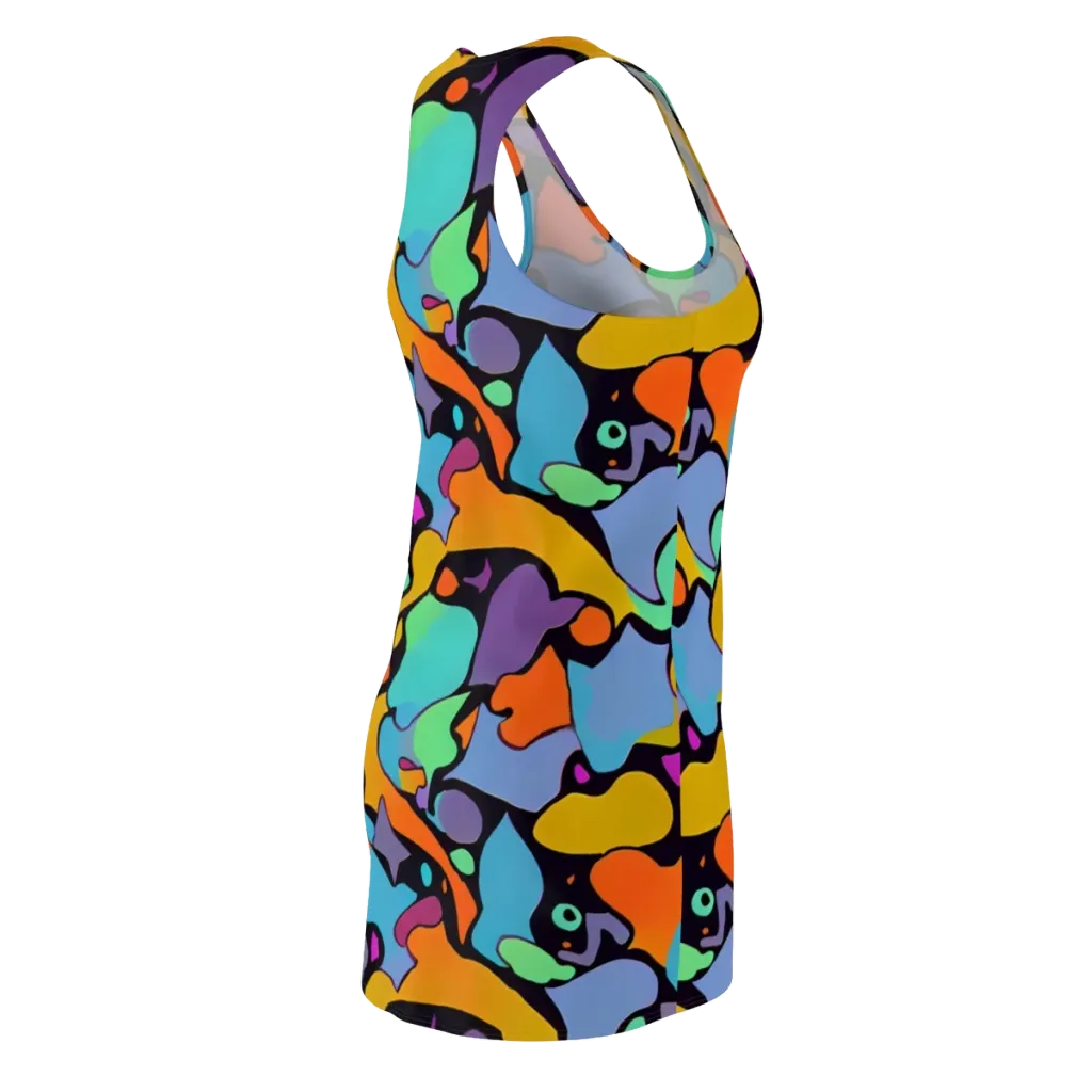 Acid Spectrum on Racerback Dress — Back Side