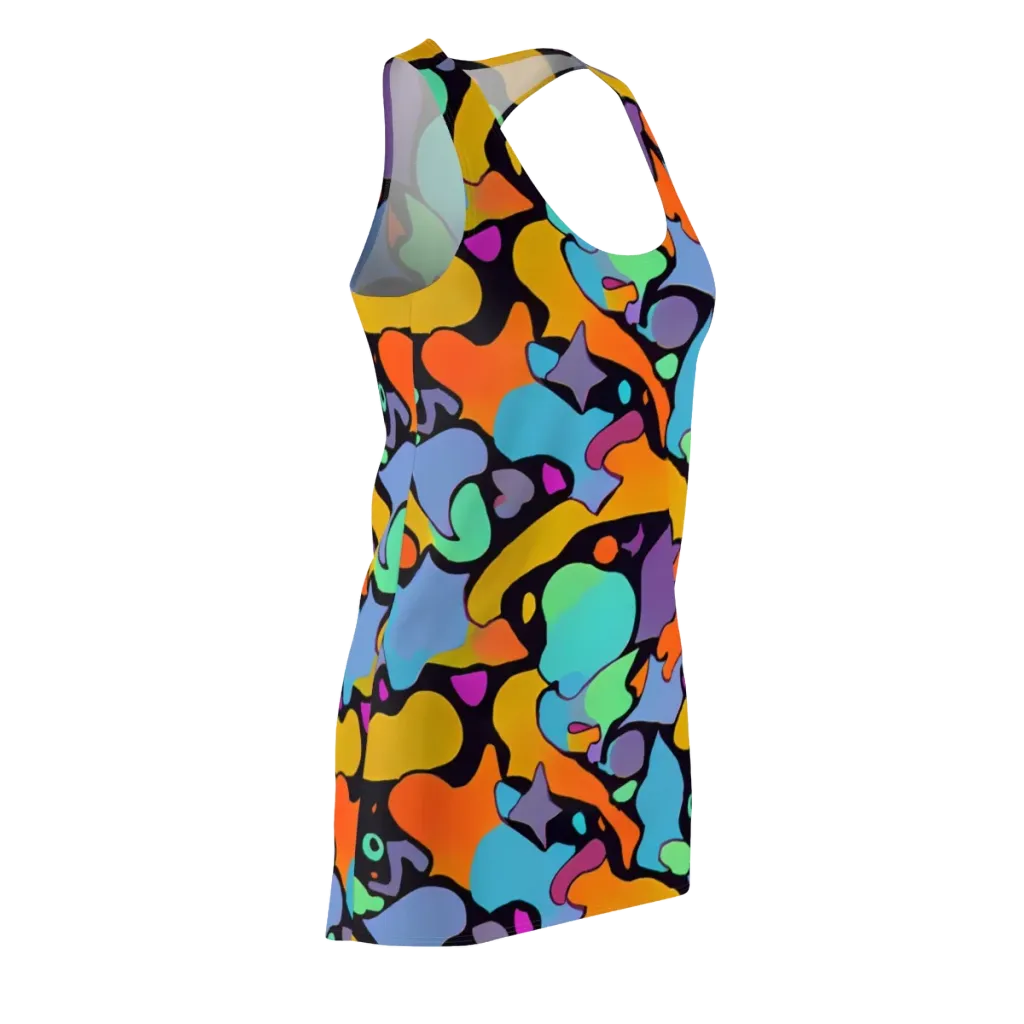 Acid Spectrum on Racerback Dress — Front Side