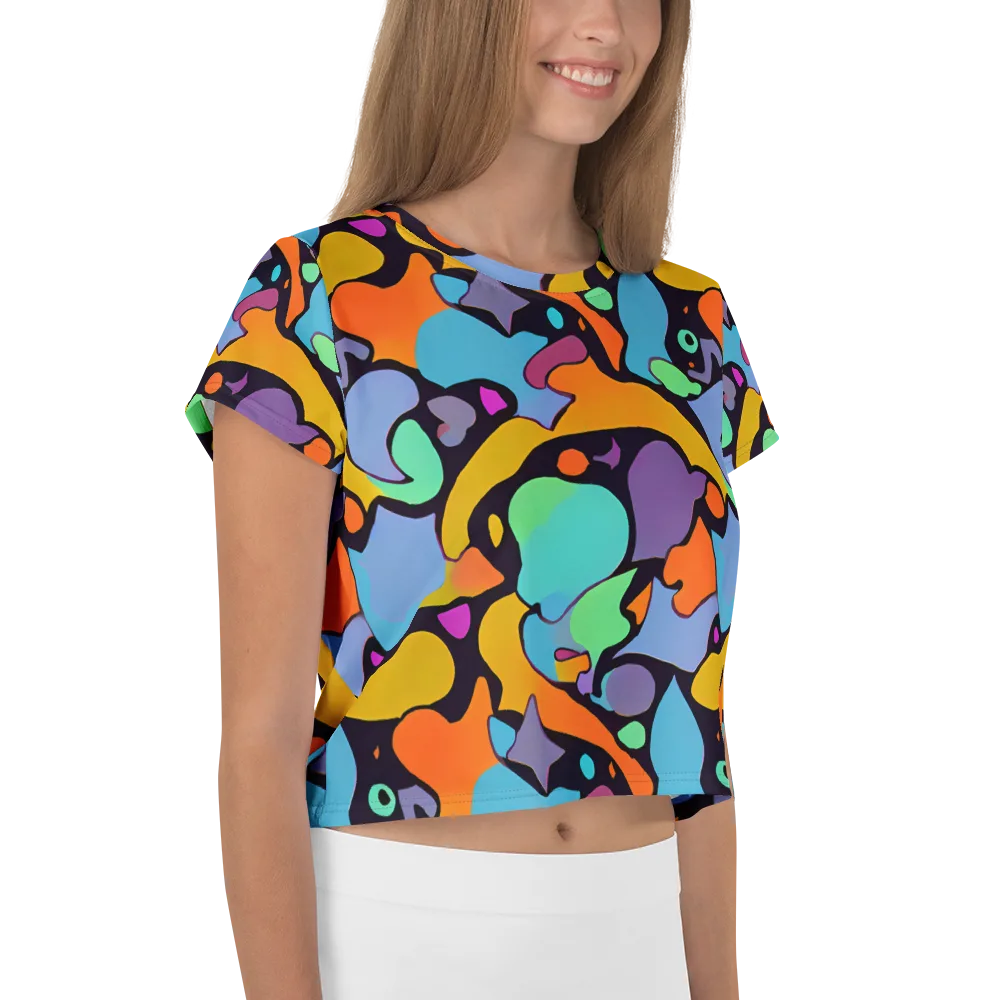 Acid Spectrum on Crop Tee — Right