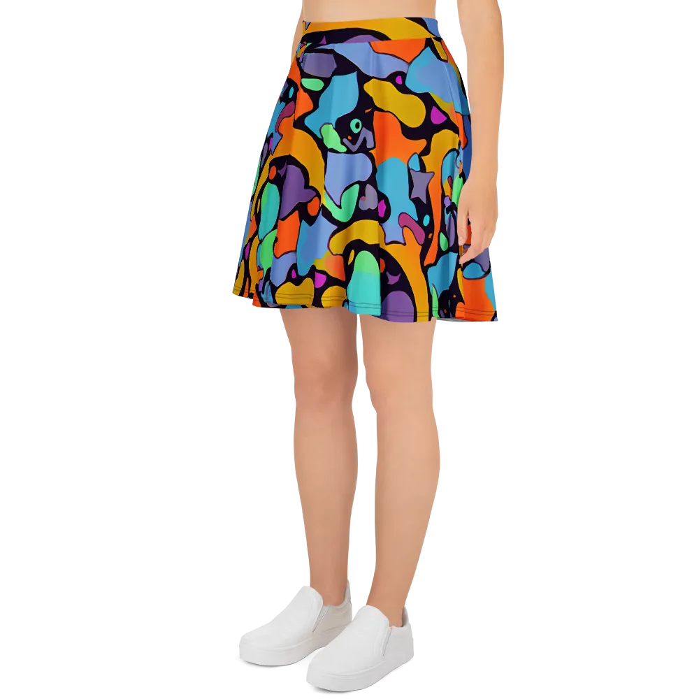 Acid Spectrum on Skater Skirt — Left