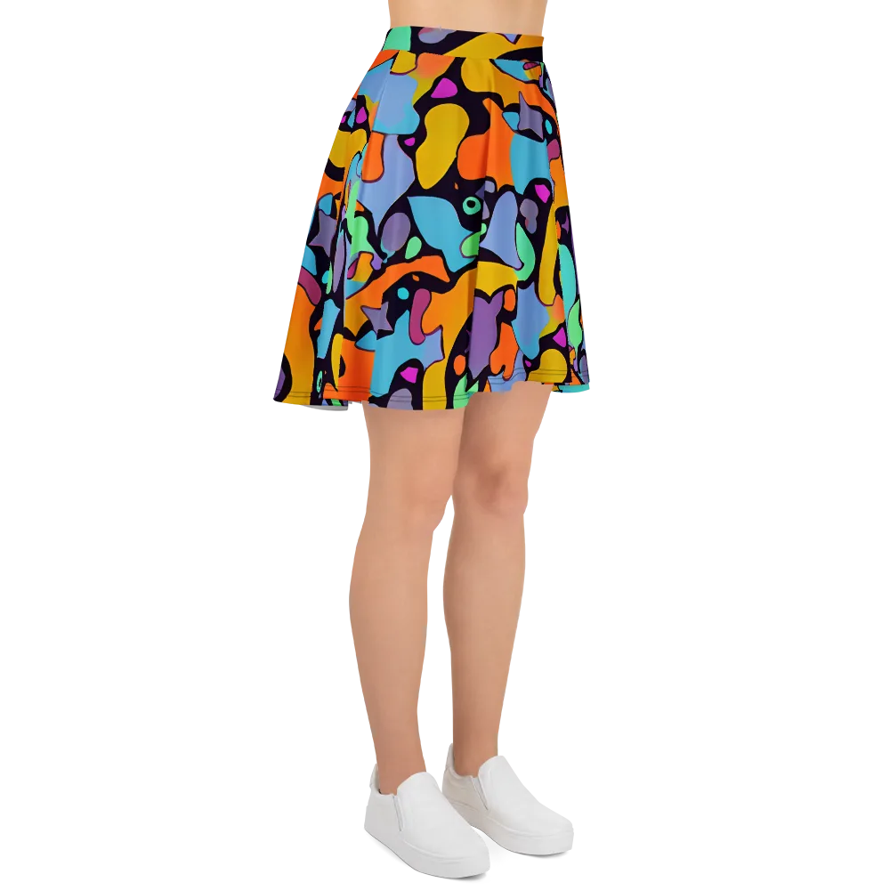 Acid Spectrum on Skater Skirt — Right