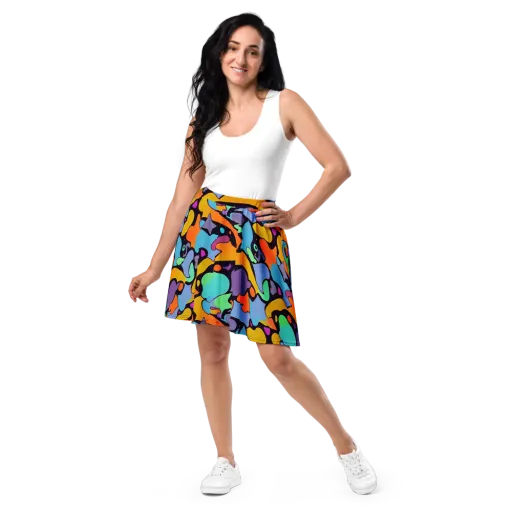 Acid Spectrum on a Skater Skirt