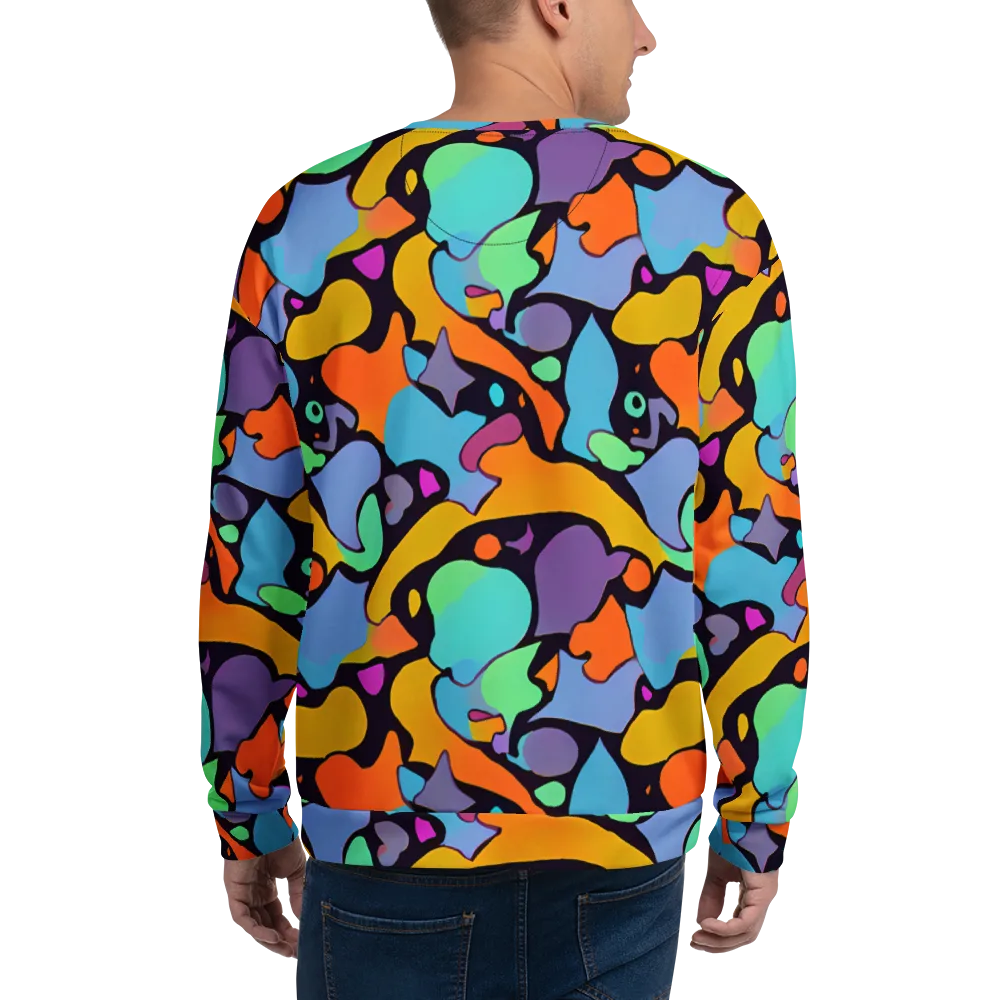 Acid Spectrum on Sweatshirt — Back