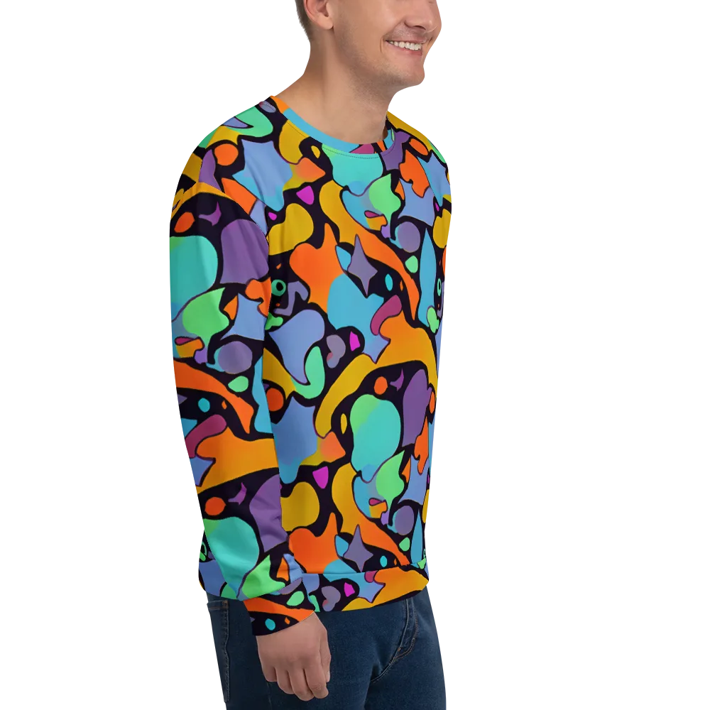 Acid Spectrum on Sweatshirt — Right Front