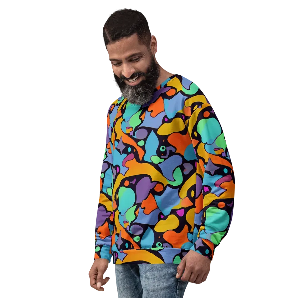 Acid Spectrum on Sweatshirt — Left Front
