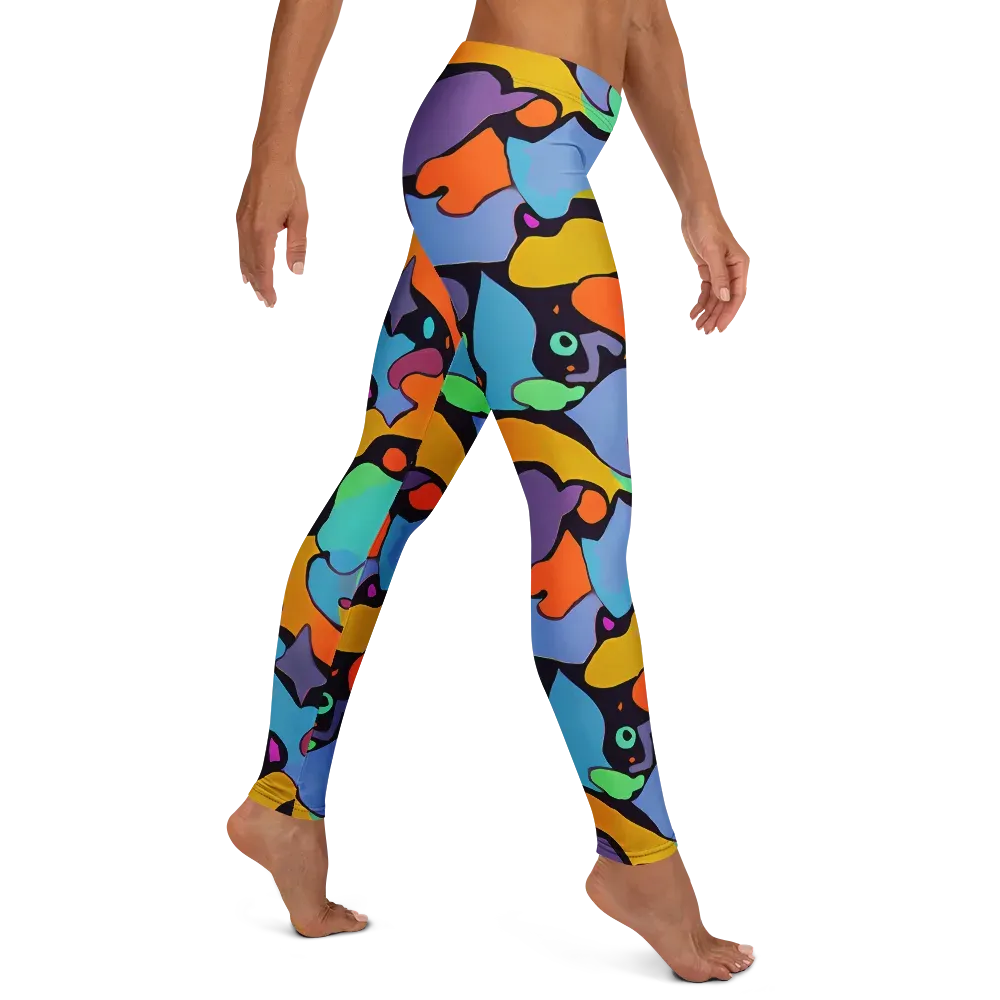 Acid Spectrum on Leggings — Right