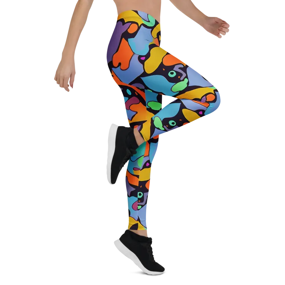 Acid Spectrum on Leggings — Right