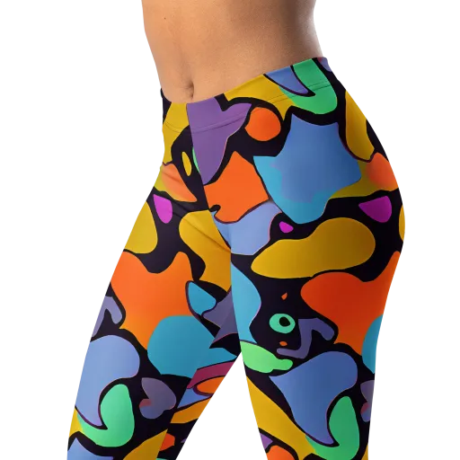 Acid Spectrum on a Leggings