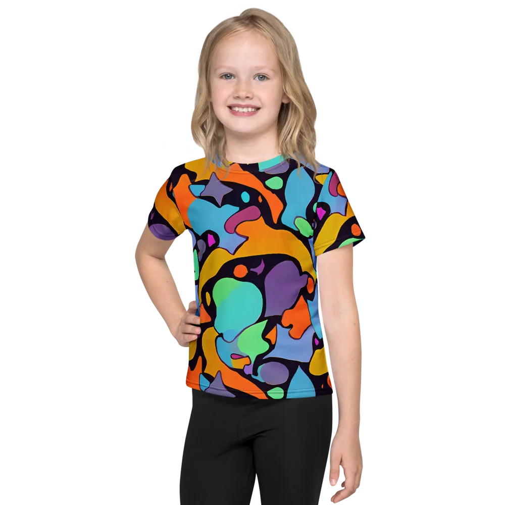 Acid Spectrum on Kids Crew Neck T-Shirt — Front