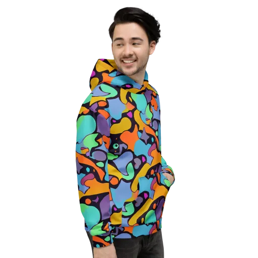 Acid Spectrum on a Hoodie