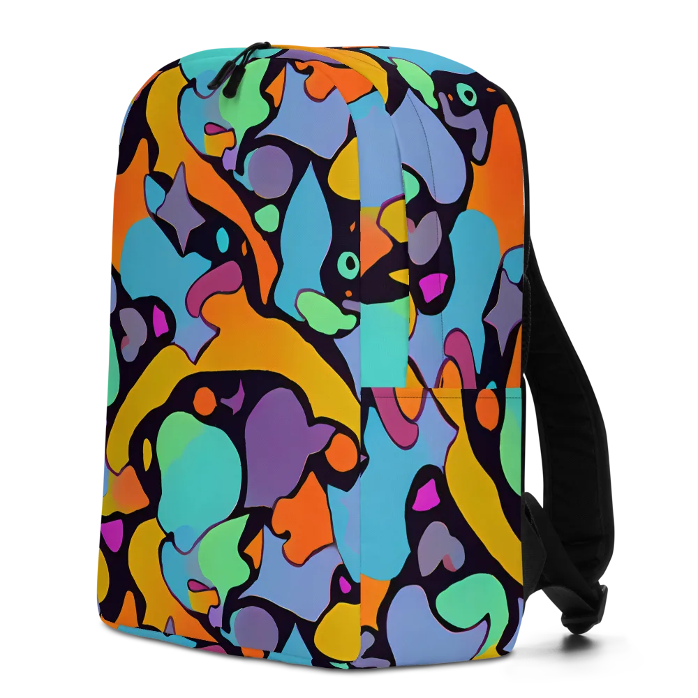 Acid Spectrum on Minimalist Backpack — Left