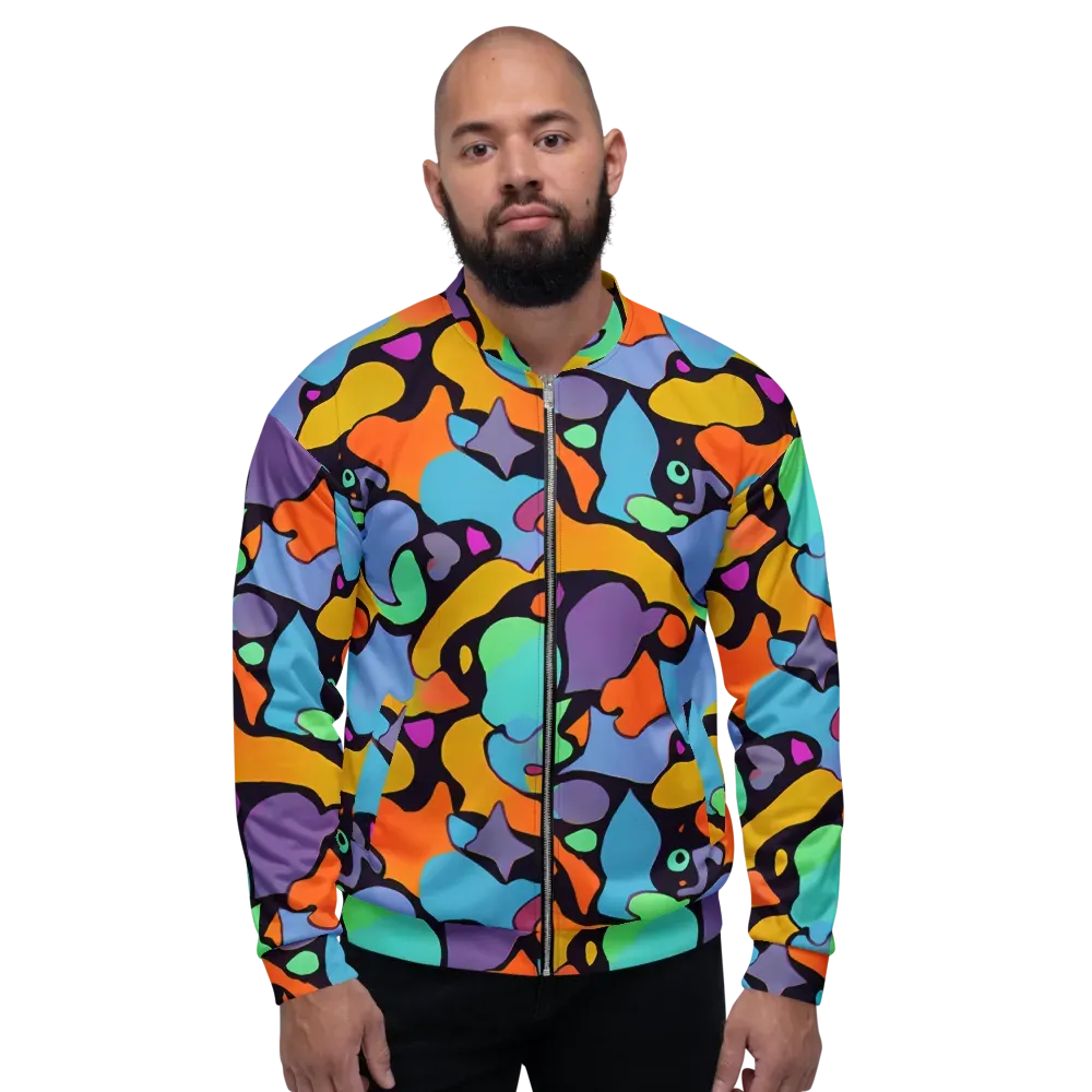 Acid Spectrum on Bomber Jacket — Front
