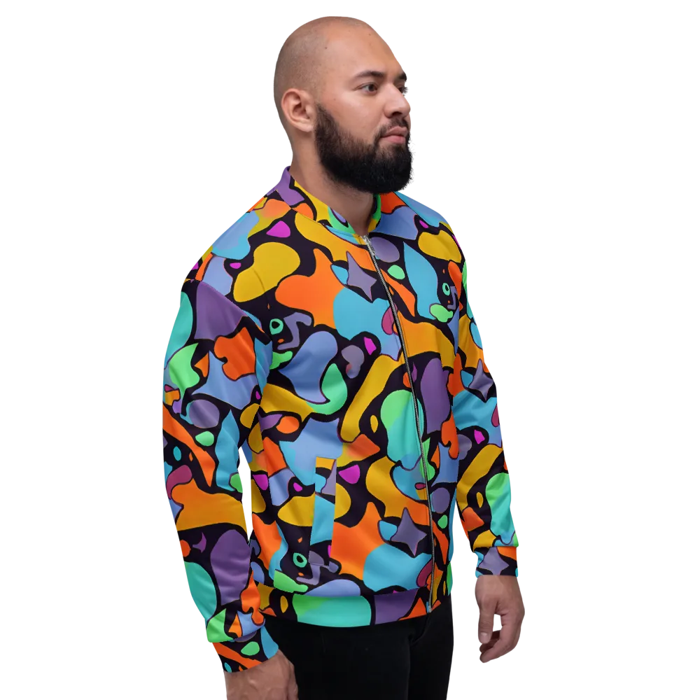 Acid Spectrum on Bomber Jacket — Right