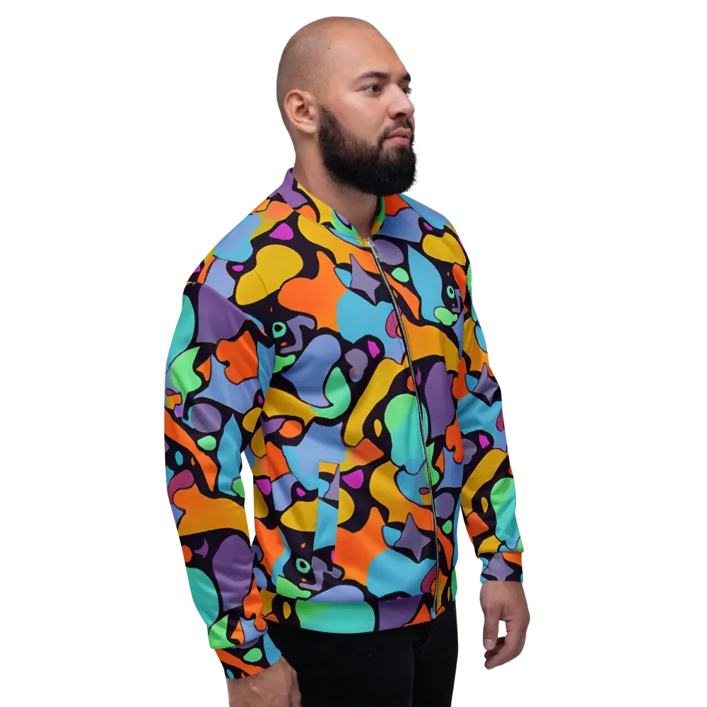 Acid Spectrum on Bomber Jacket — Right