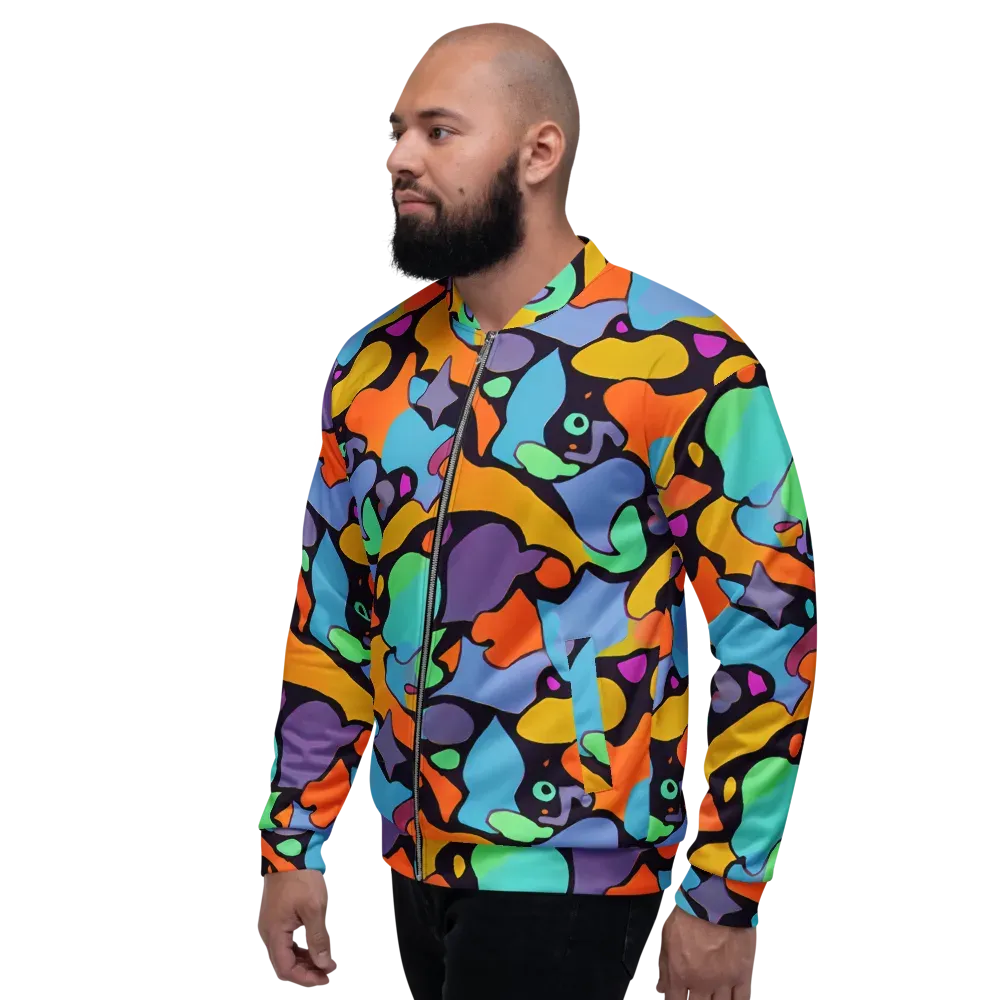 Acid Spectrum on Bomber Jacket — Left