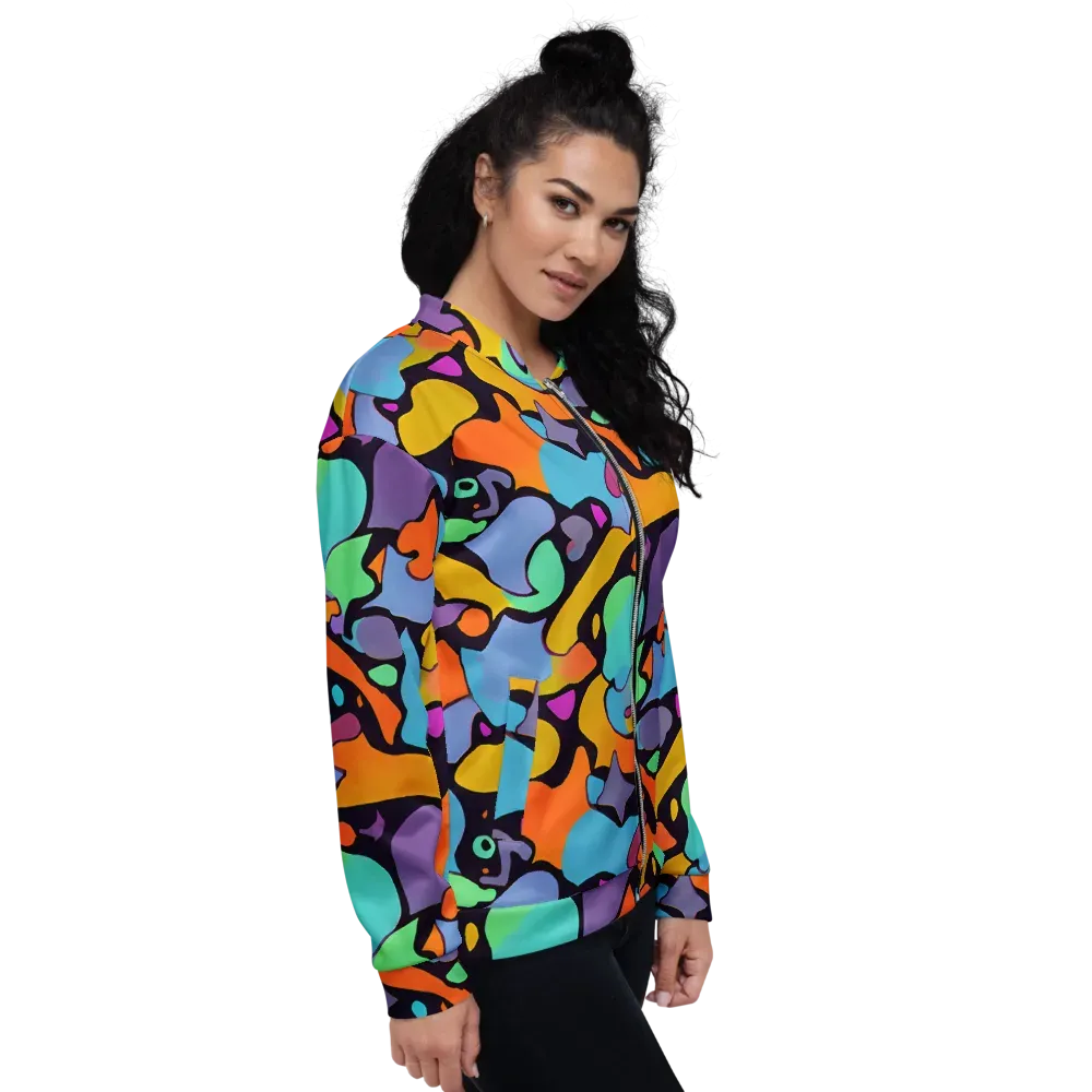 Acid Spectrum on Bomber Jacket — Right