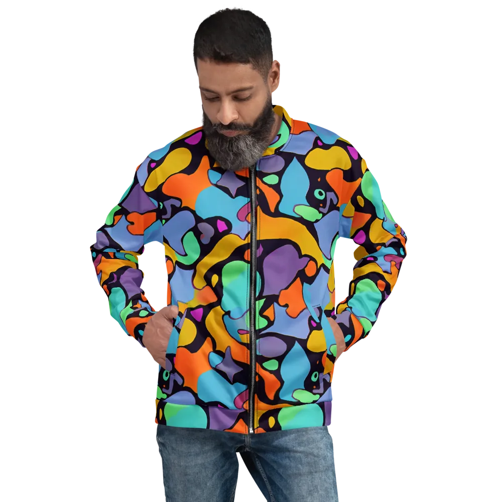 Acid Spectrum on Bomber Jacket — Front