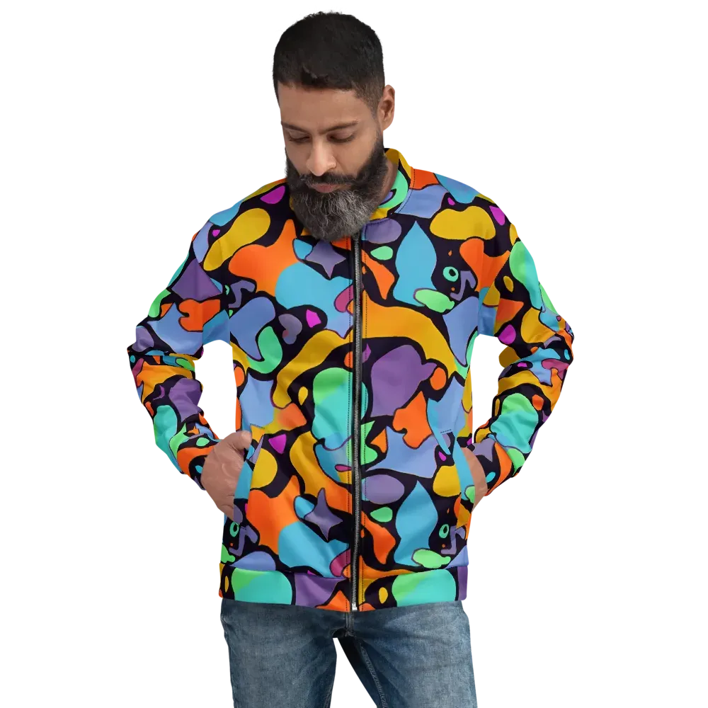 Acid Spectrum on Bomber Jacket — Front