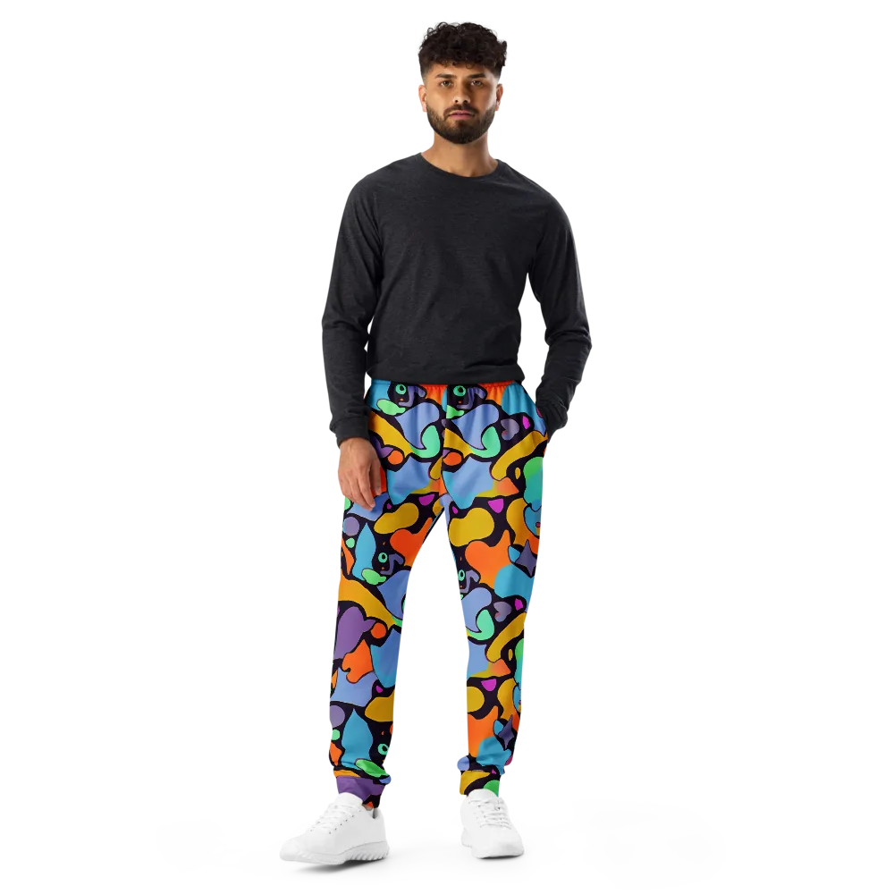 Acid Spectrum on Men's Joggers — Front