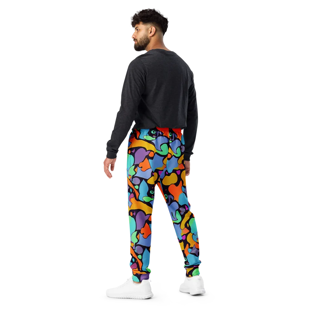 Acid Spectrum on Men's Joggers — Back