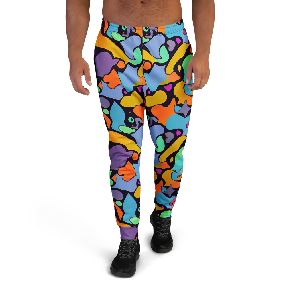 Acid Spectrum on Men's Joggers — Front