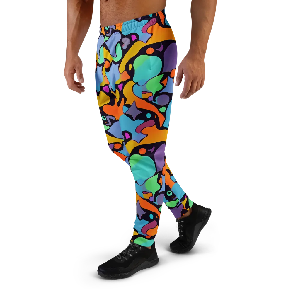 Acid Spectrum on Men's Joggers — Left