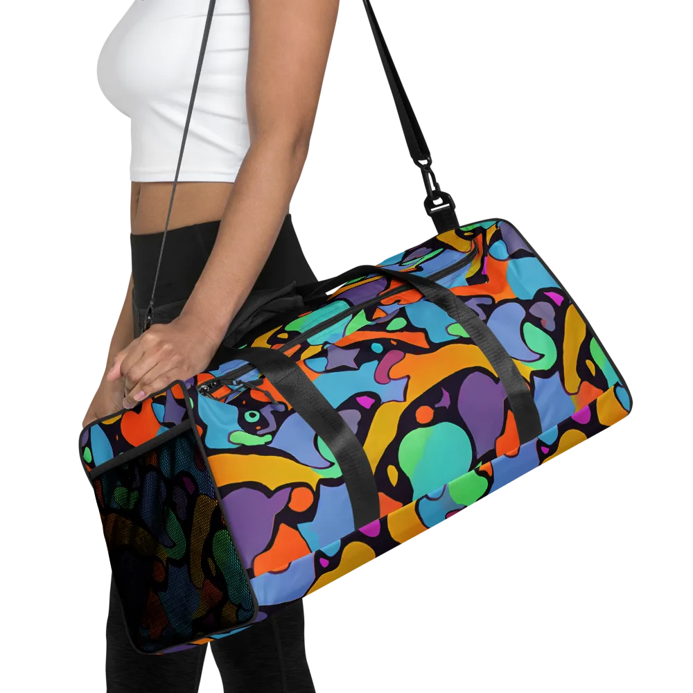 Acid Spectrum on Duffle Bag — Front
