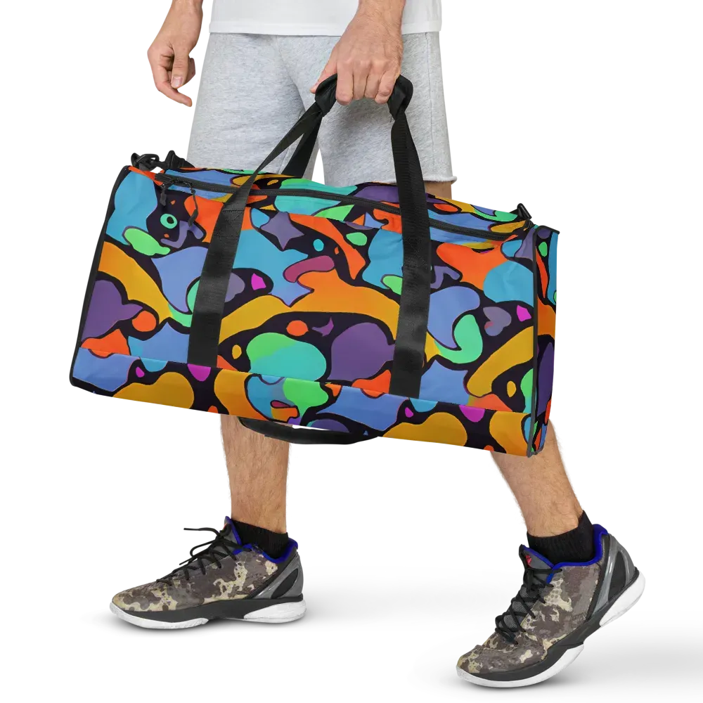 Acid Spectrum on Duffle Bag — Front