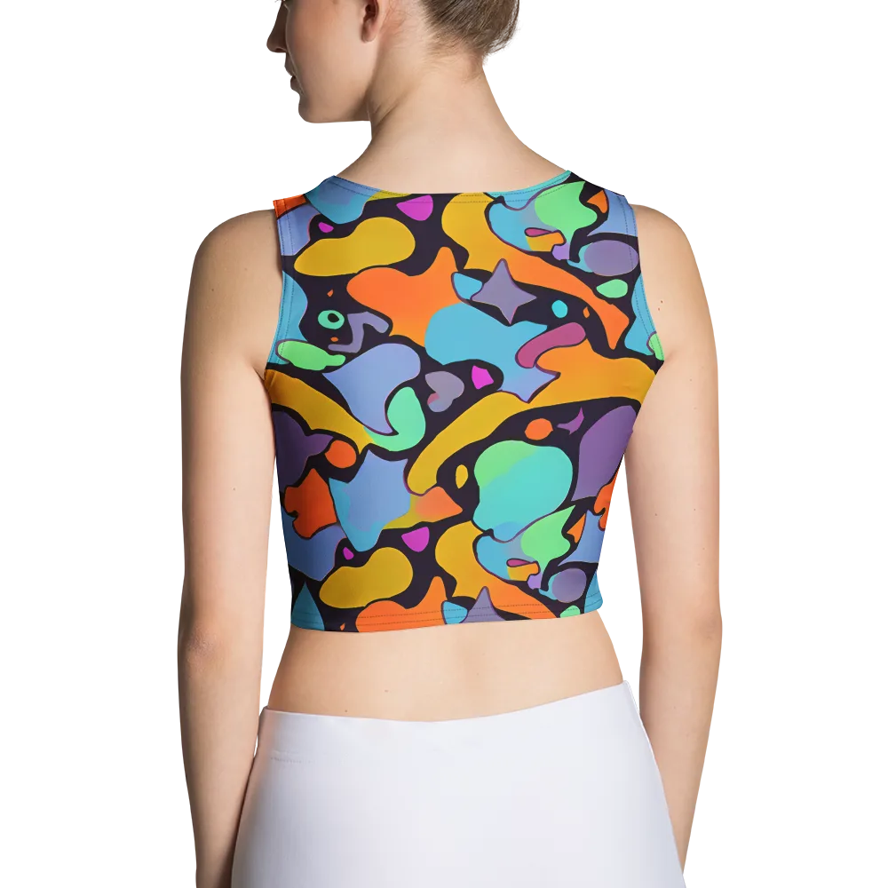 Acid Spectrum on Crop Top — Back