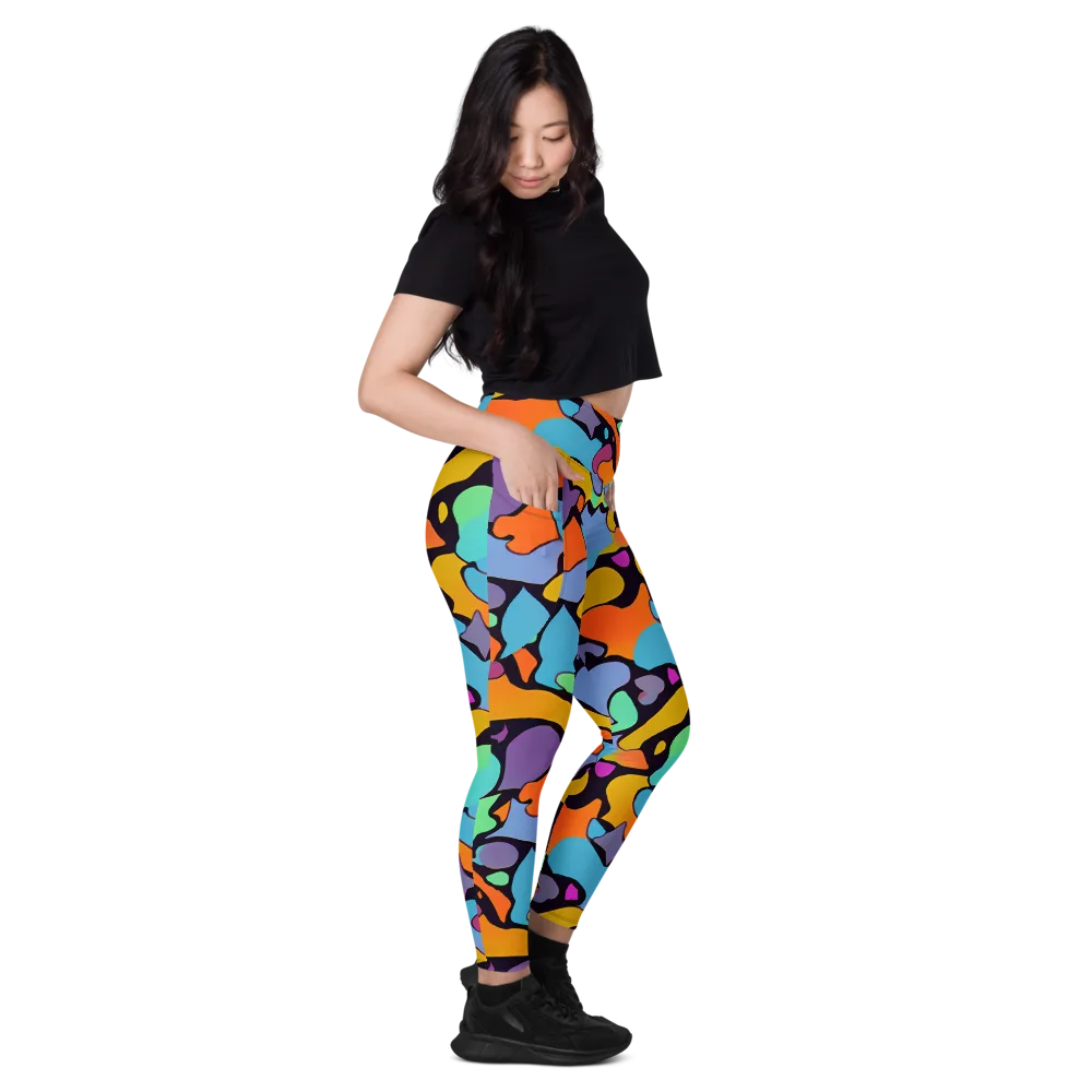 Acid Spectrum on Leggings with Pockets — Right