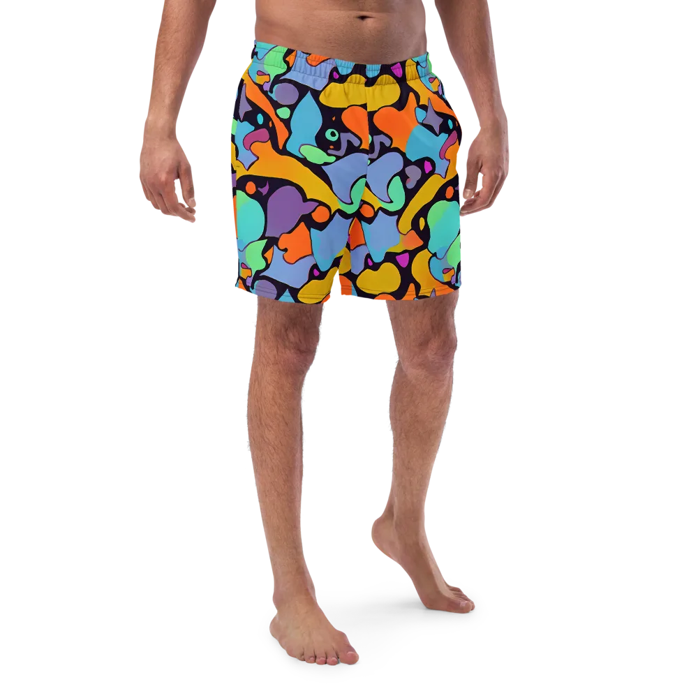 Acid Spectrum on Swim Trunks — Front