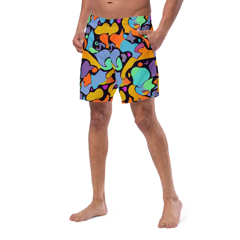 Acid Spectrum on Swim Trunks — Left Front