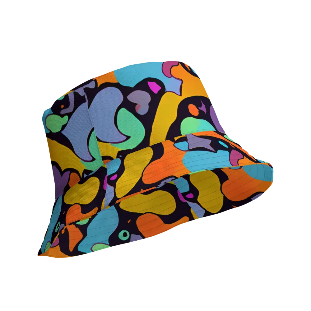Acid Spectrum on Reversible Bucket Hat — Product details Outside