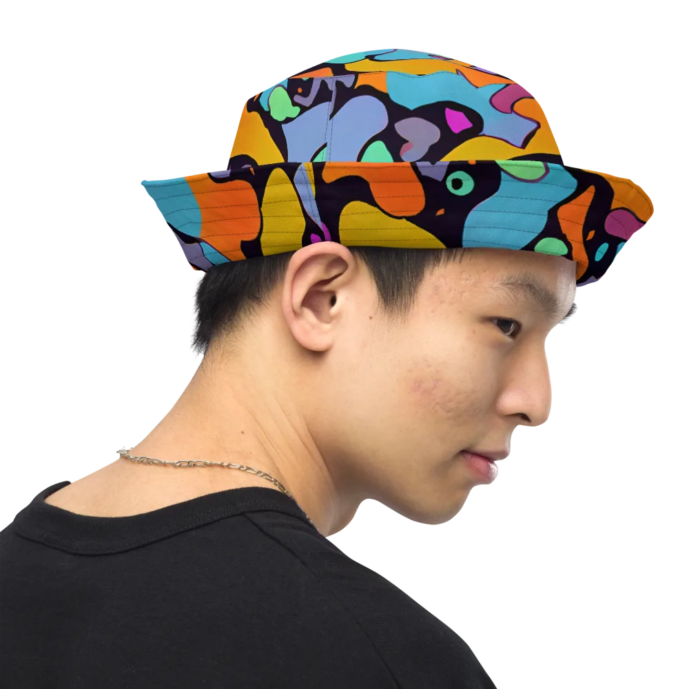 Acid Spectrum on Reversible Bucket Hat — Right Outside