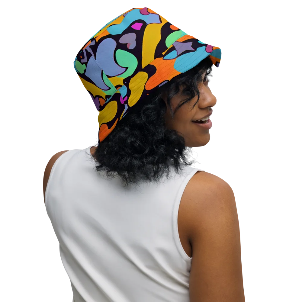 Acid Spectrum on Reversible Bucket Hat — Right Outside
