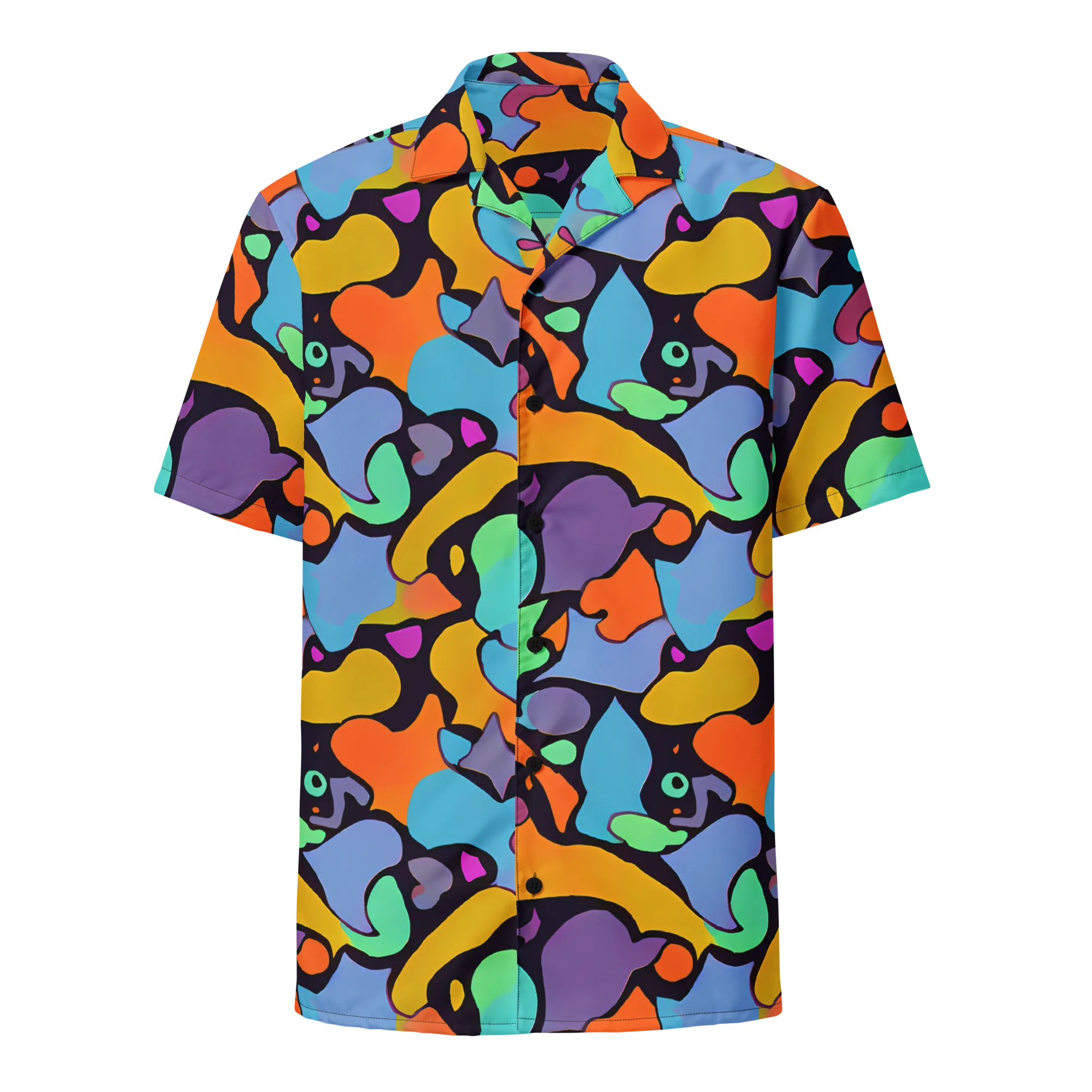 Acid Spectrum on Button Shirt — Front