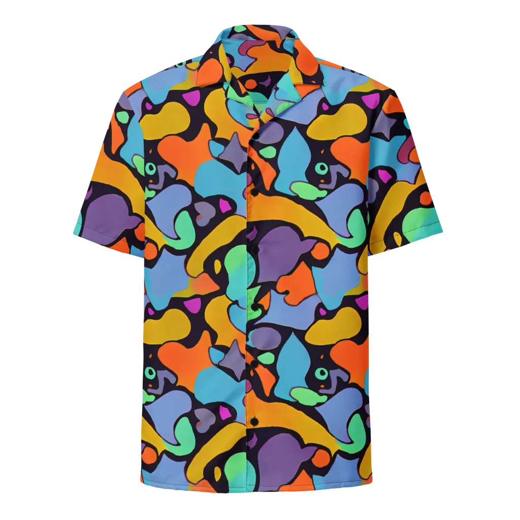Acid Spectrum on Button Shirt — Front