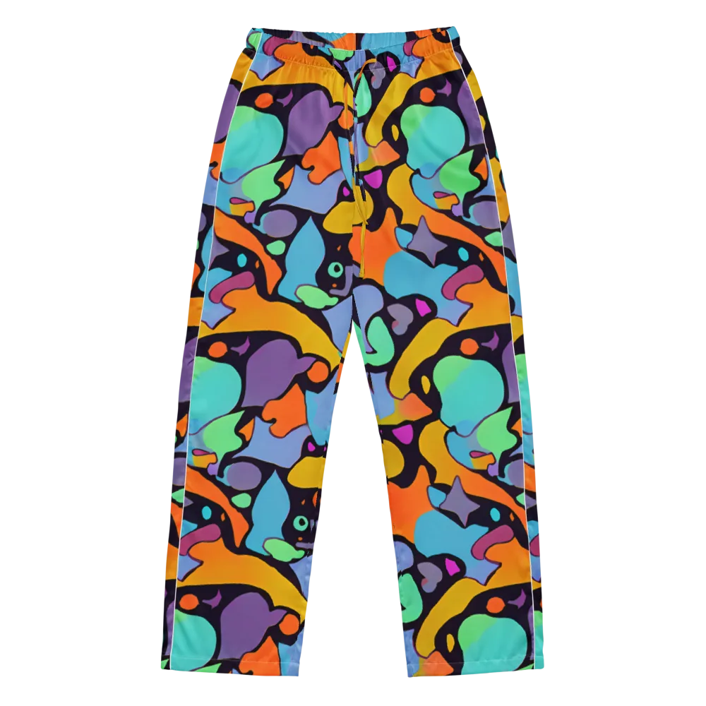 Acid Spectrum on Women's Pajama Pants — Front