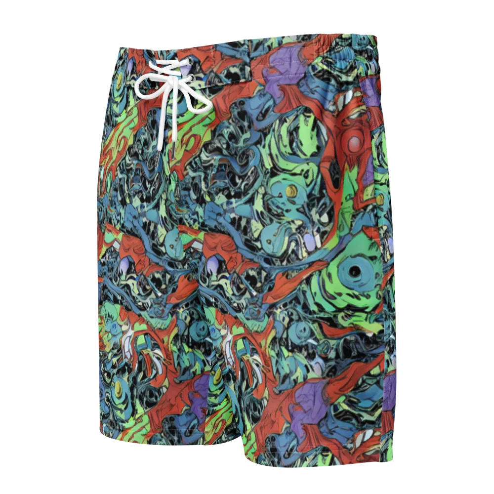 Surreal Shoal on Men's Board Shorts — Front