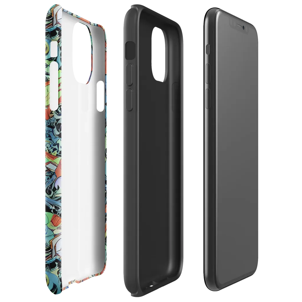 Surreal Shoal on Tough Case for iPhone® — Right