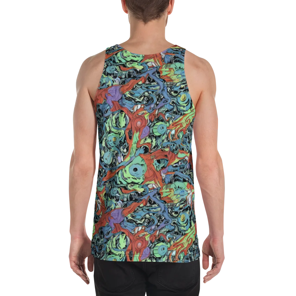 Surreal Shoal on Men's Tank Top — Back