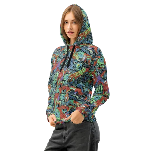 Surreal Shoal on a Cotton Hoodie