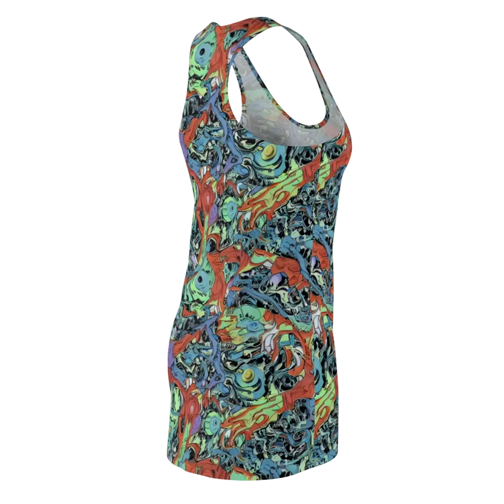 Surreal Shoal on Racerback Dress — Back Side